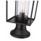Z-Lite Sheridan 1 Light Outdoor Pier Mounted Fixture, Black And Seedy 594PHMR-553PM-BK - alternate 2